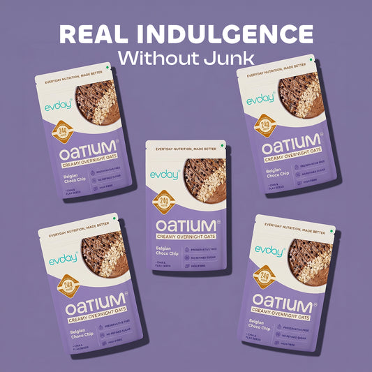High Protein Overnight Oats Choco Lover Pack (Pack of 5) 375g