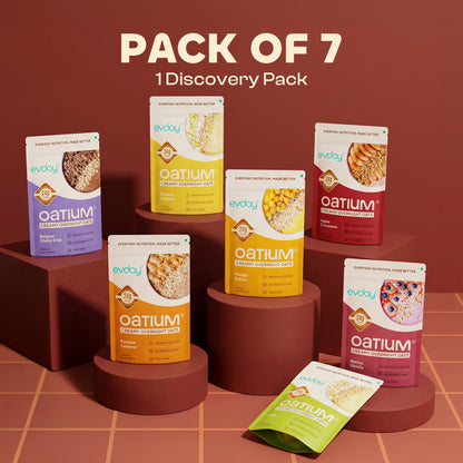High Protein Overnight Oats Discovery Pack (Pack of 7) 525g