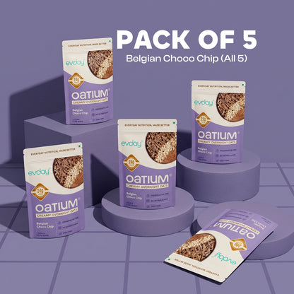 High Protein Overnight Oats Choco Lover Pack (Pack of 5) 375g