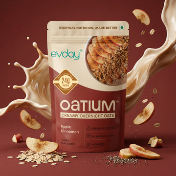 High Protein Overnight Oats Apple Cinnamon 75g