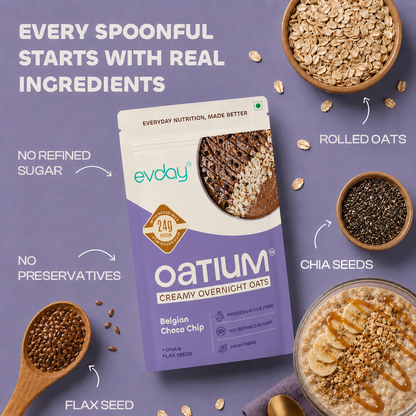 High Protein Overnight Oats Choco Lover Pack (Pack of 5) 375g