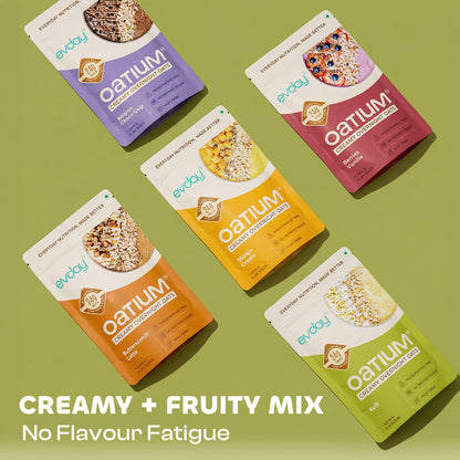High Protein Overnight Oats Mix & Match Moods Pack (Pack of 5) 375g