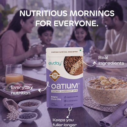 High Protein Overnight Oats Choco Lover Pack (Pack of 5) 375g