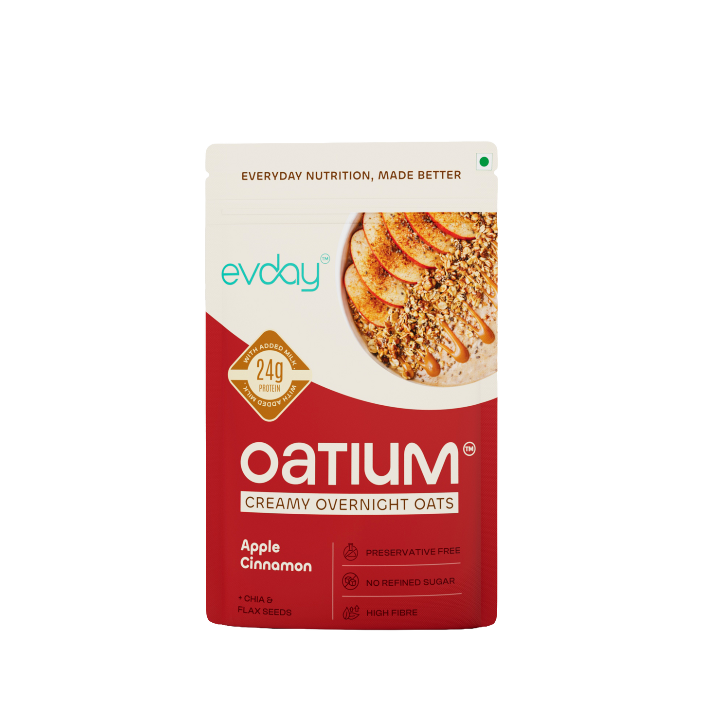High Protein Overnight Oats Apple Cinnamon 75g