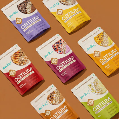High Protein Overnight Oats Build Your Own CraveBox (Pack of 7) 525g