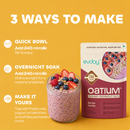 Dessert Cravings High Protein Oats Pack of 5