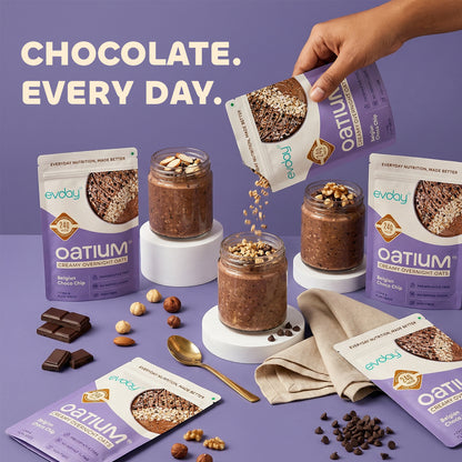 High Protein Overnight Oats Choco Lover Pack (Pack of 5) 375g