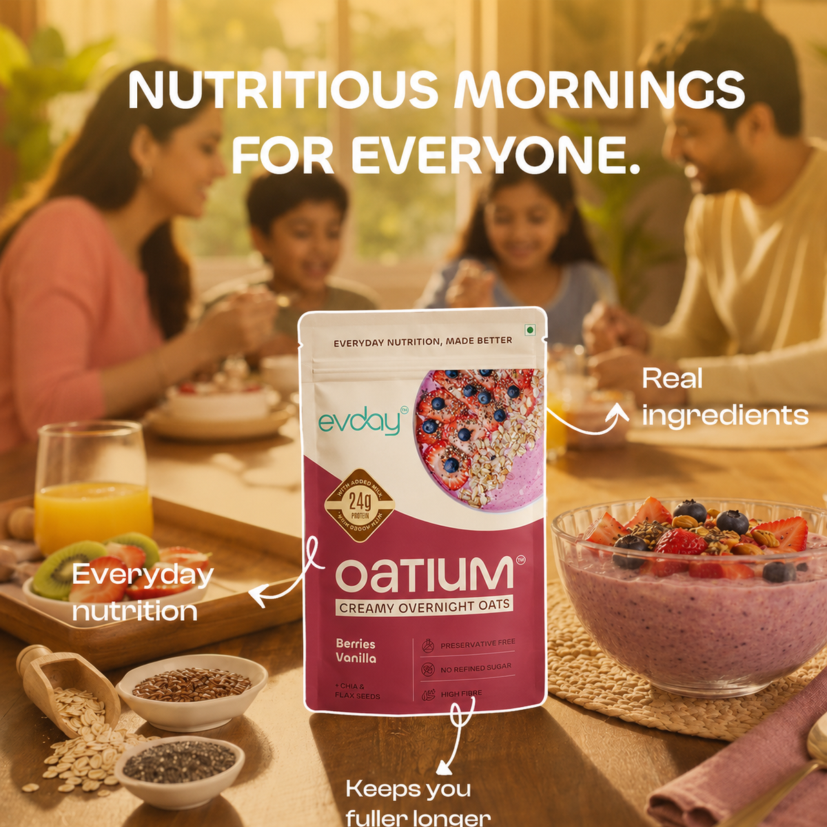 Dessert Cravings High Protein Oats Pack of 5