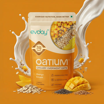 High Protein Overnight Oats Mango Cream 75g