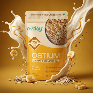 High Protein Overnight Oats Banana Caramel 75g
