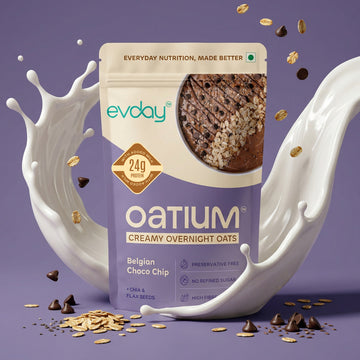 High Protein Overnight Oats Belgian Choco Chip 75g