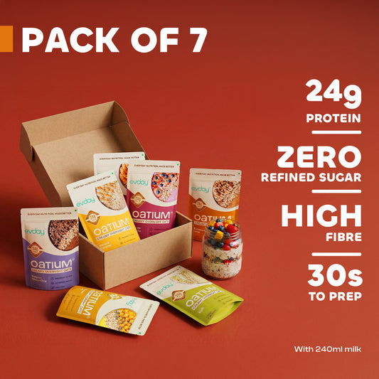 High Protein Overnight Oats Discovery Pack (Pack of 7) 525g